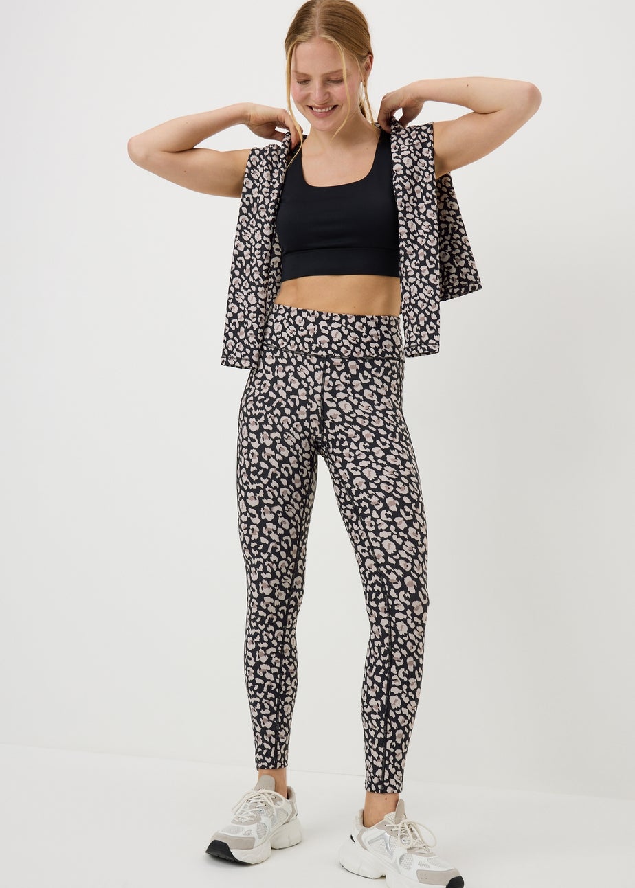 Souluxe Black Leopard Leggings