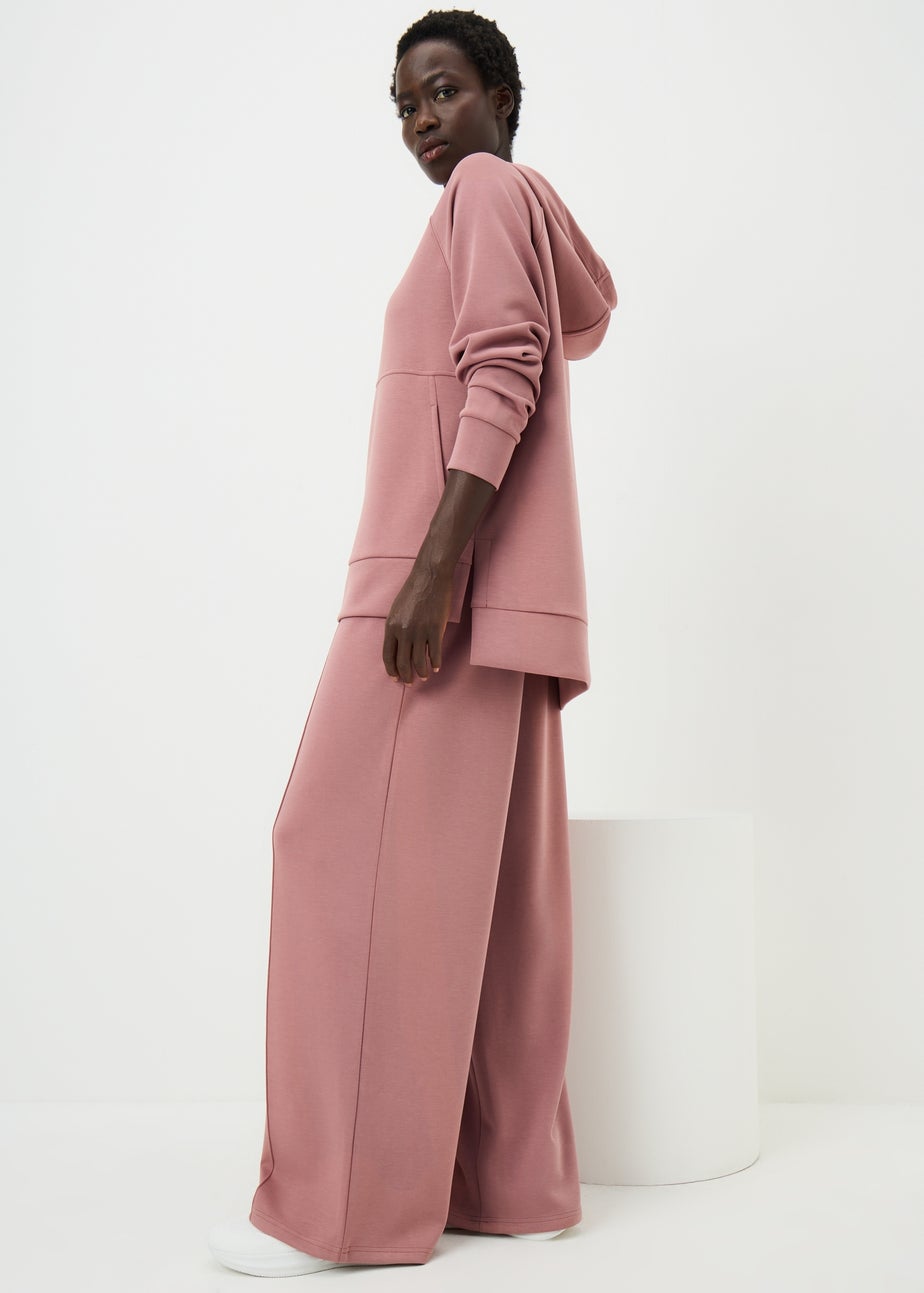 Souluxe Rose Wide Leg Jogging Bottoms
