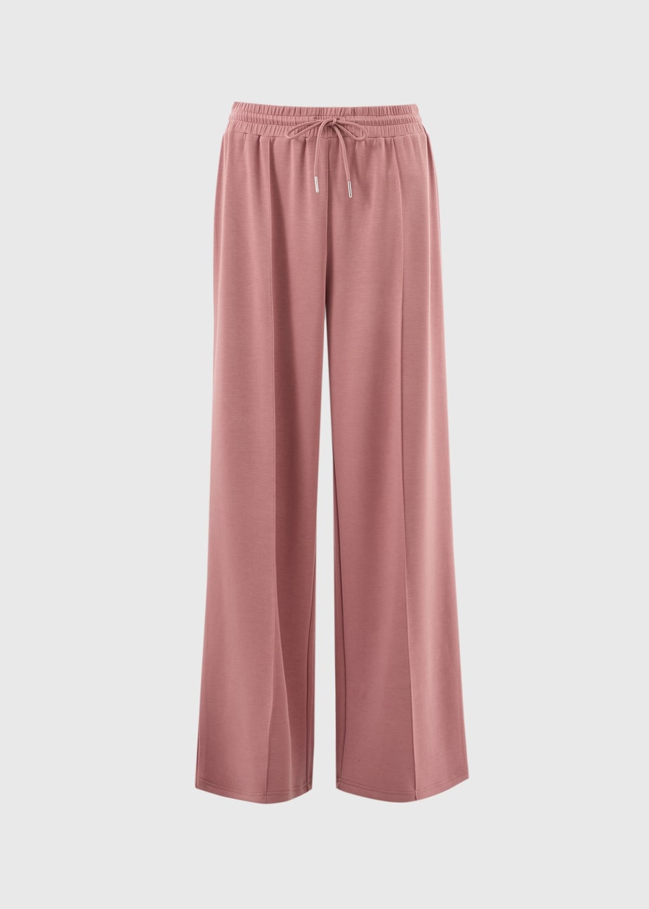 Souluxe Rose Wide Leg Jogging Bottoms