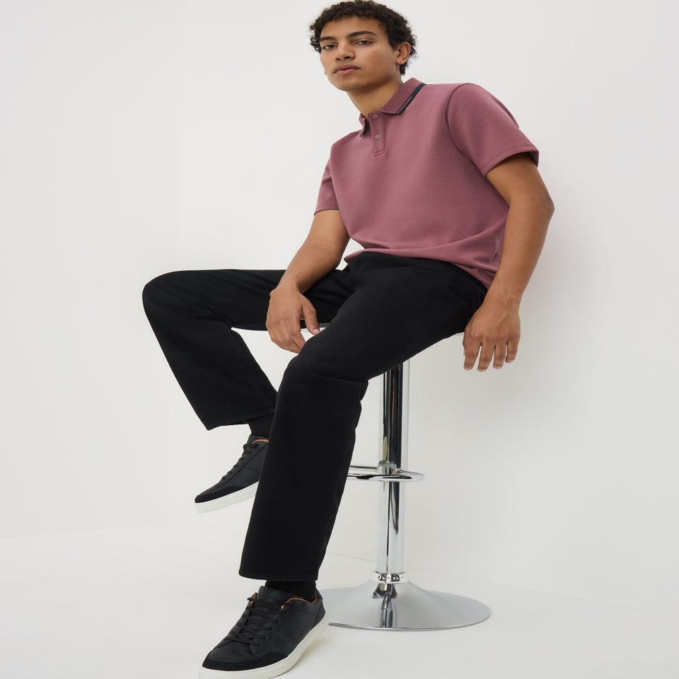 Ginger Tipped Polo Shirt