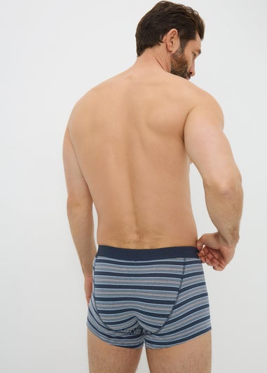 5 Pack Navy Stripe Spot Hipsters