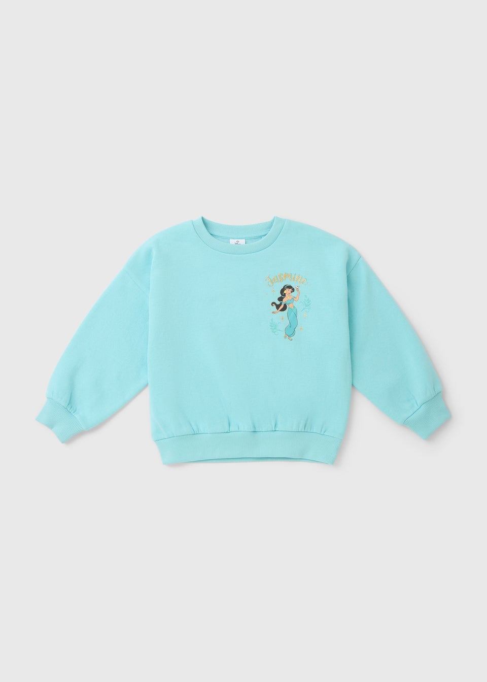 Disney Girls Blue Jasmine Sweatshirt (3-8yrs)