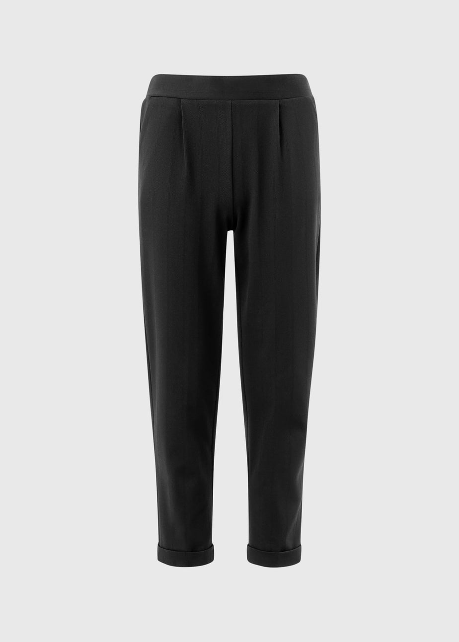 Black Ponte Trousers