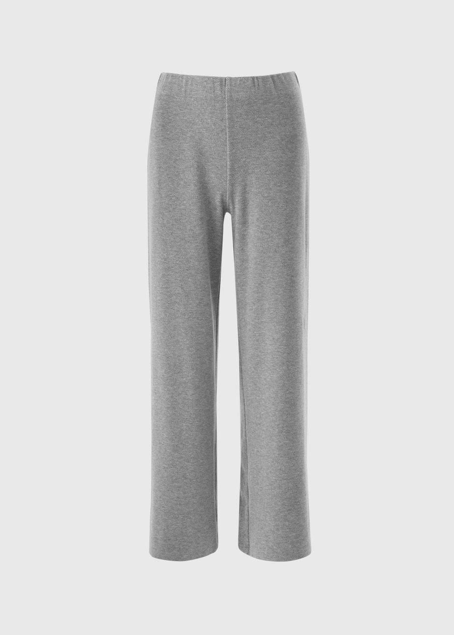 Grey Soft Touch Co Ord Trousers