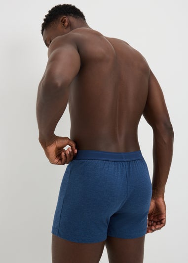 5 Pack Blue Loose Fit Boxers