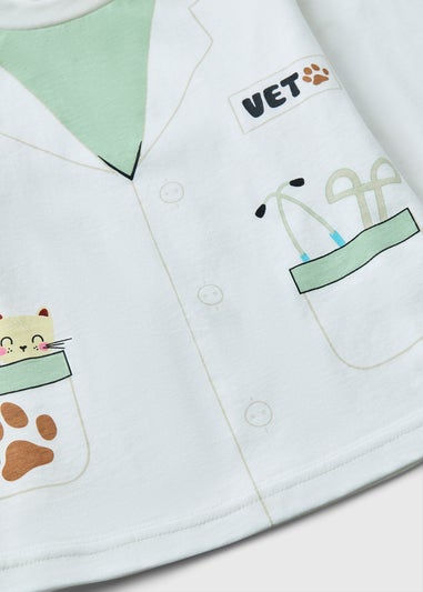Kids Green Vet Dress Up Pyjama Set (1-7yrs)