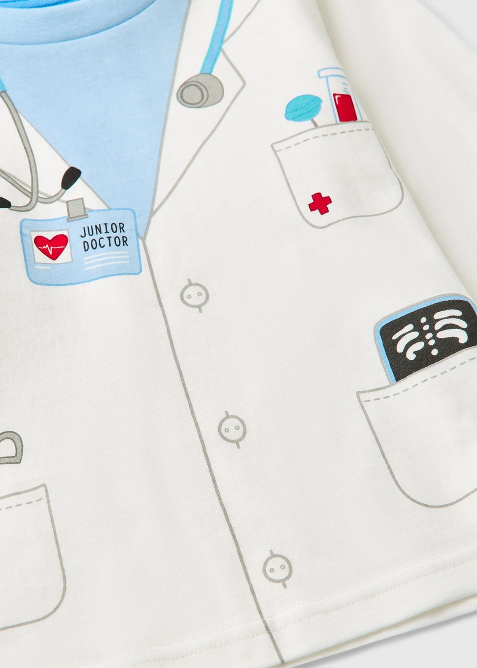 Kids Blue Doctor Dress Up Pyjama Set (1-7yrs)