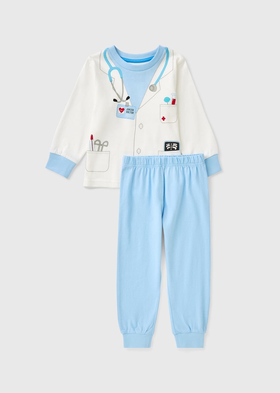 Kids Blue Doctor Dress Up Pyjama Set (1-7yrs)