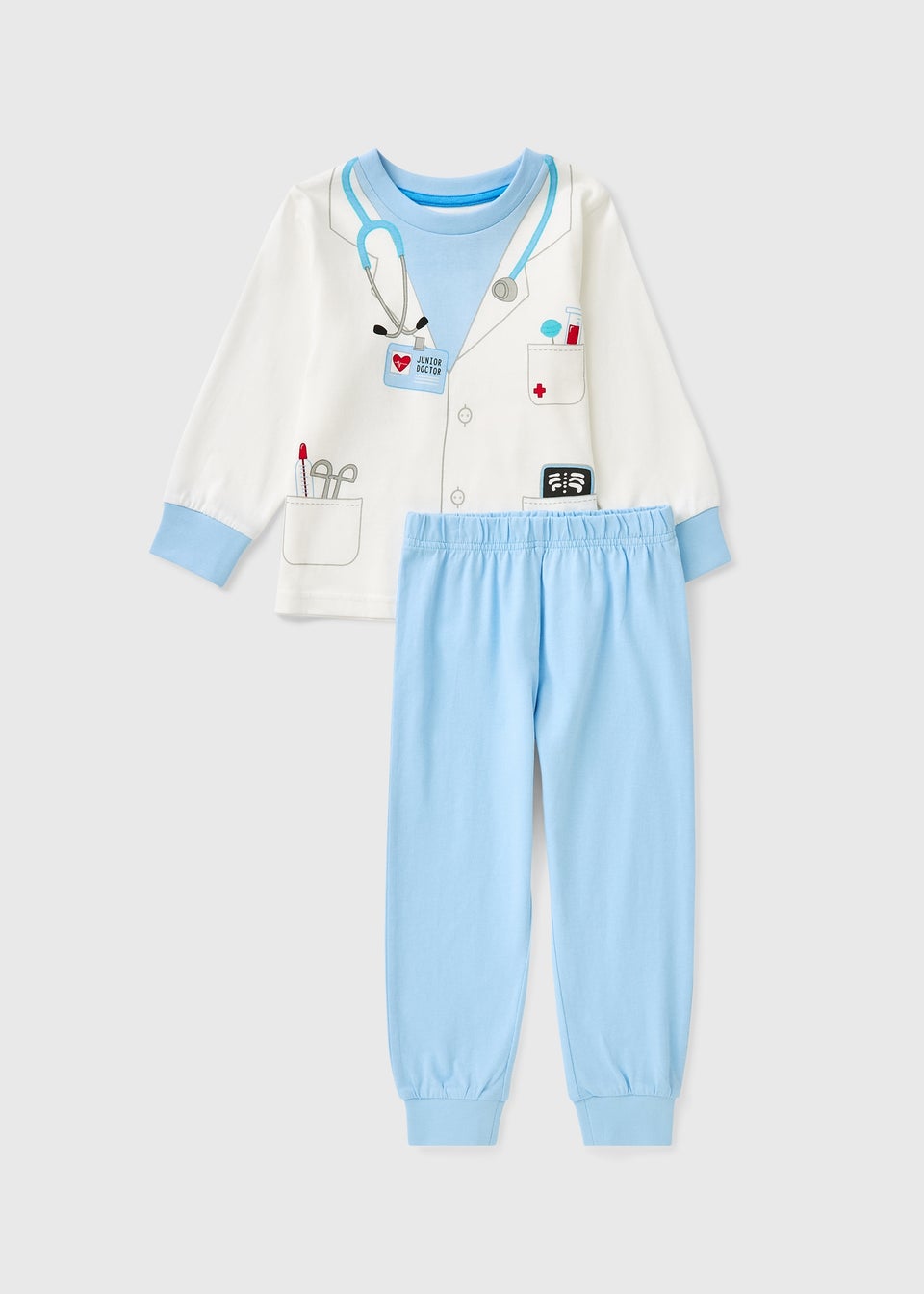Kids Blue Doctor Dress Up Pyjama Set (1-7yrs)