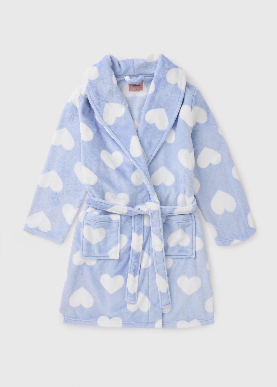 Blue Heart Dressing Gown