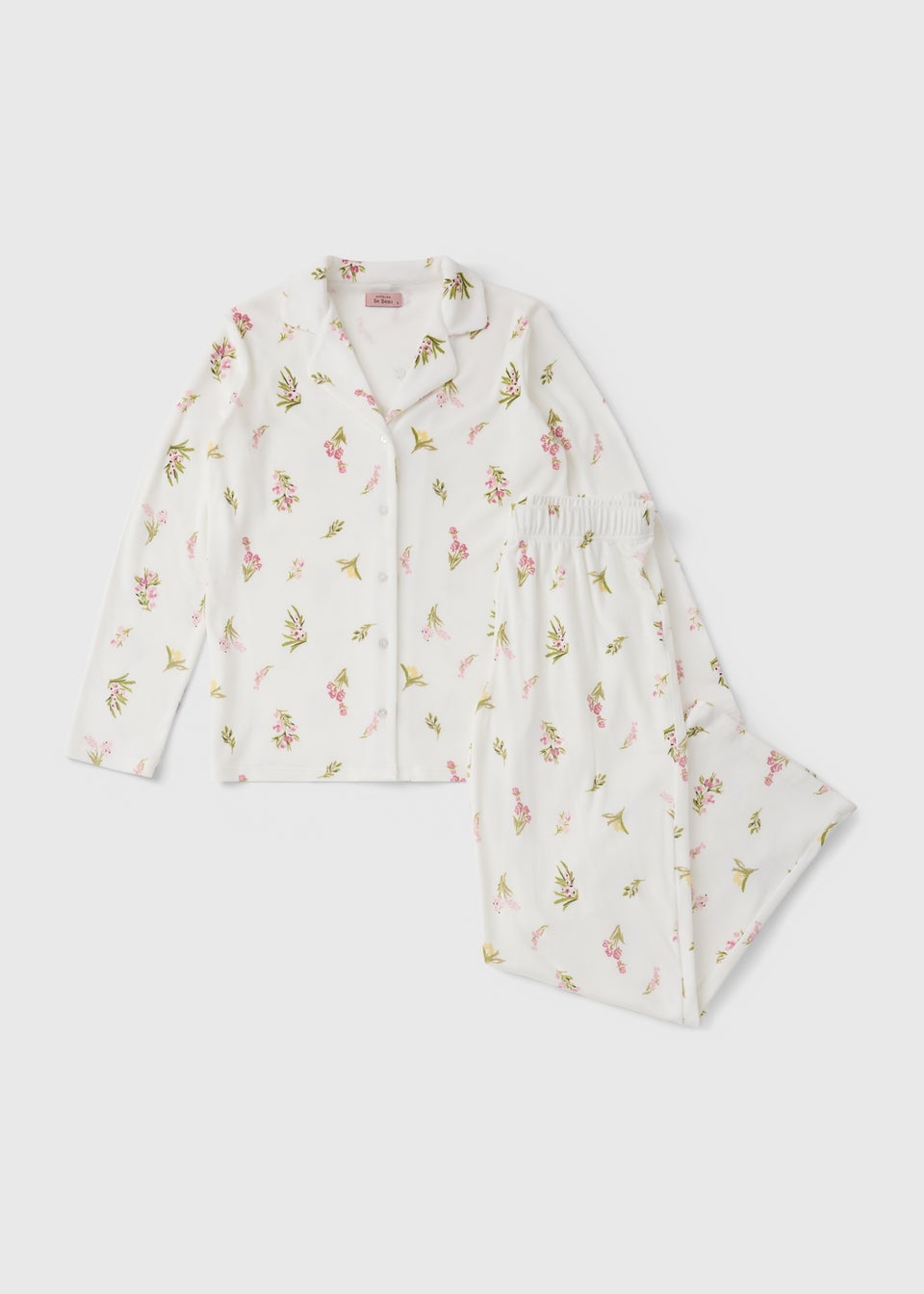 Cream Ditsy Island Pyjama Set
