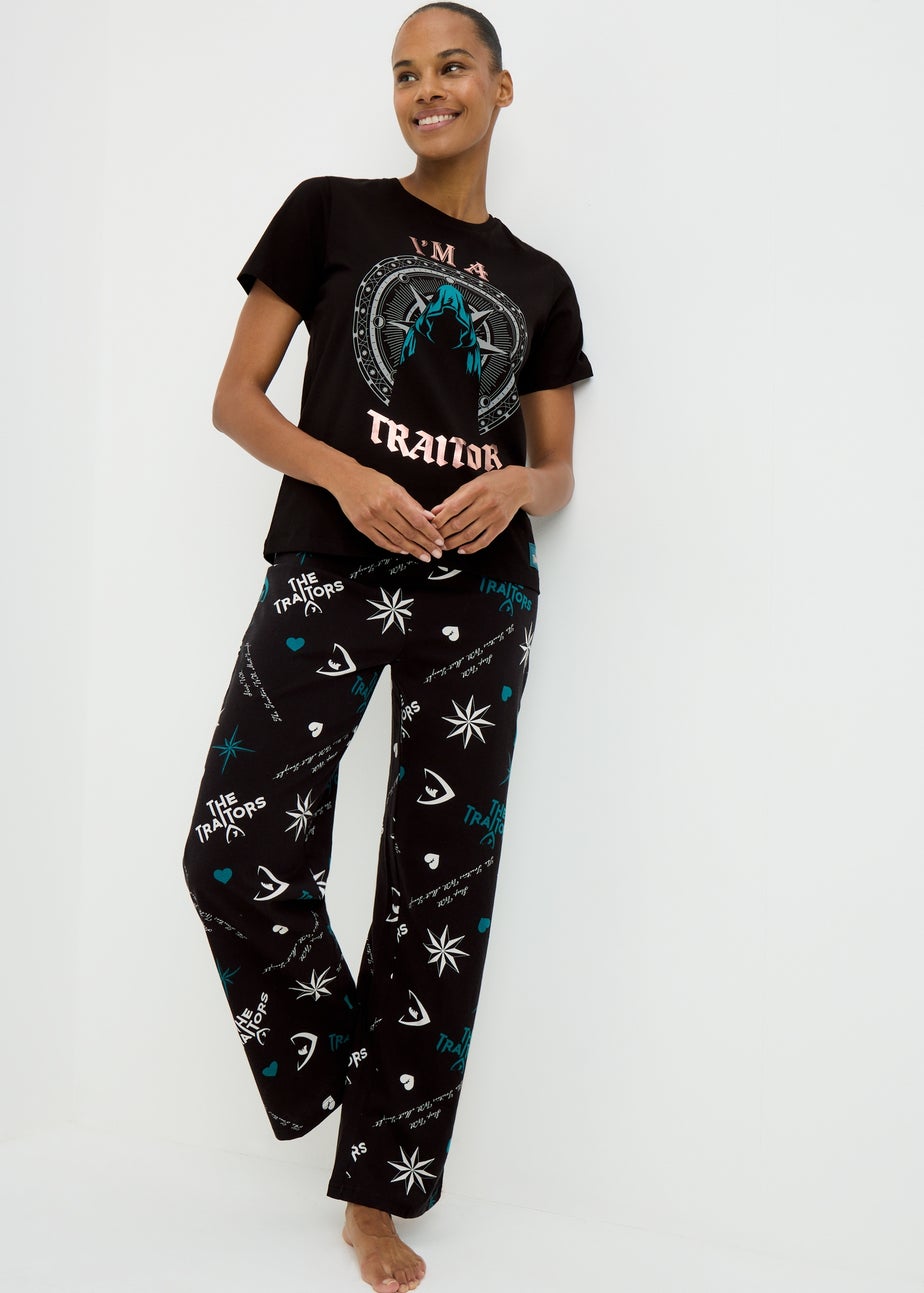 The Traitors Black Traitor Long Pyjama Set