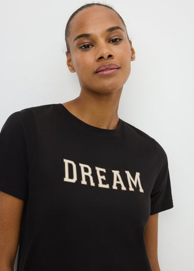 Black Leopard Dream Pyjama Set