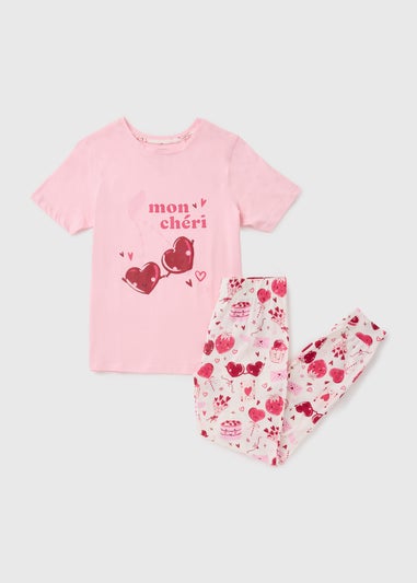 Pink Mon Cheri Pyjama Set