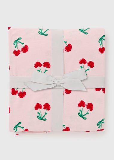 Pink Cherry Wide Pyjama Set