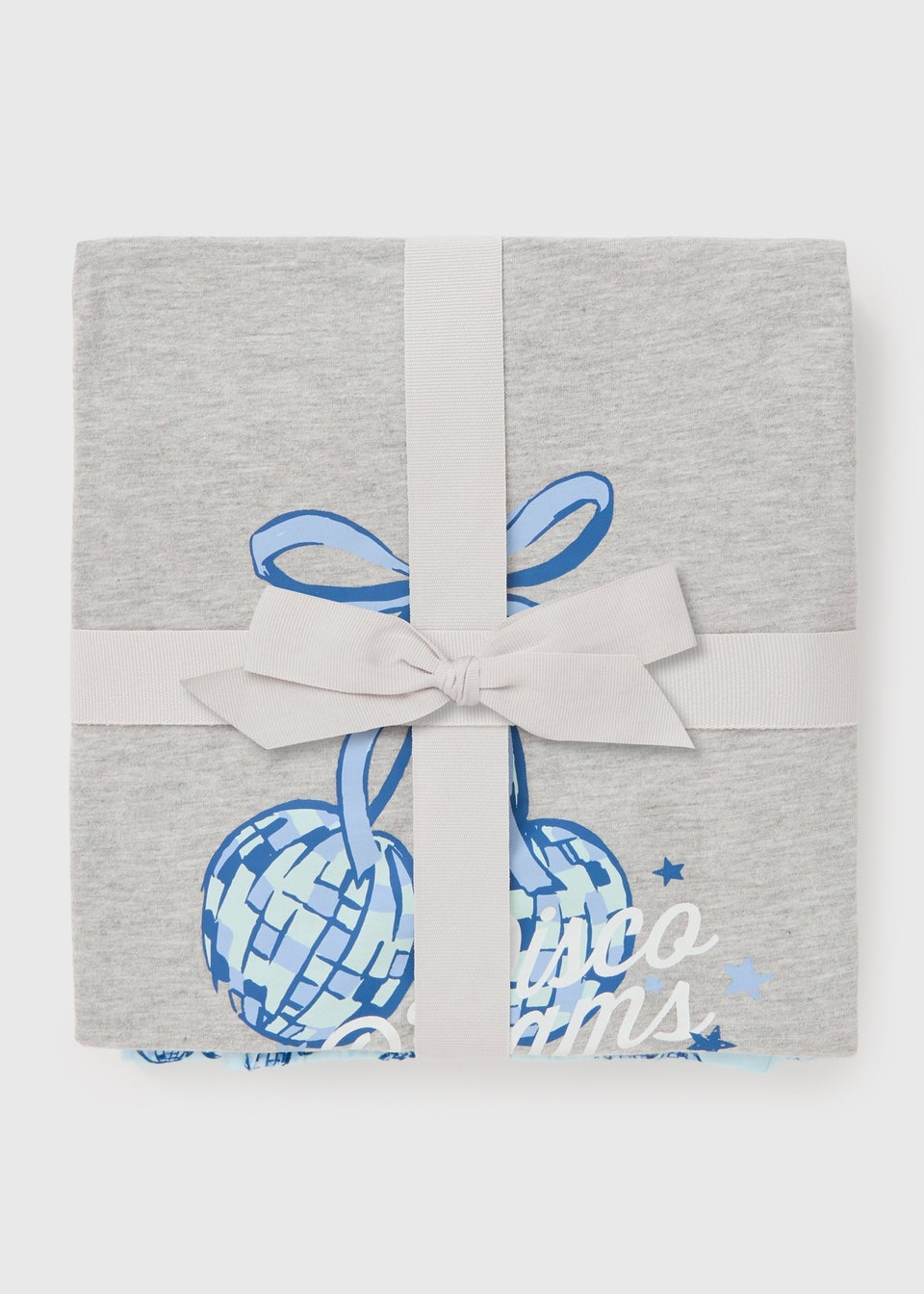 Grey Disco Wide Pyjama Set