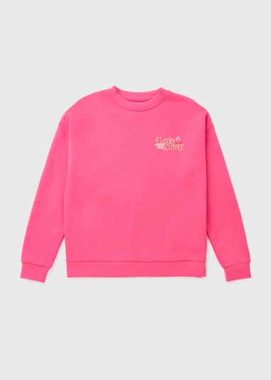 Pink Love Sleep Cherry Pyjama Sweat Top