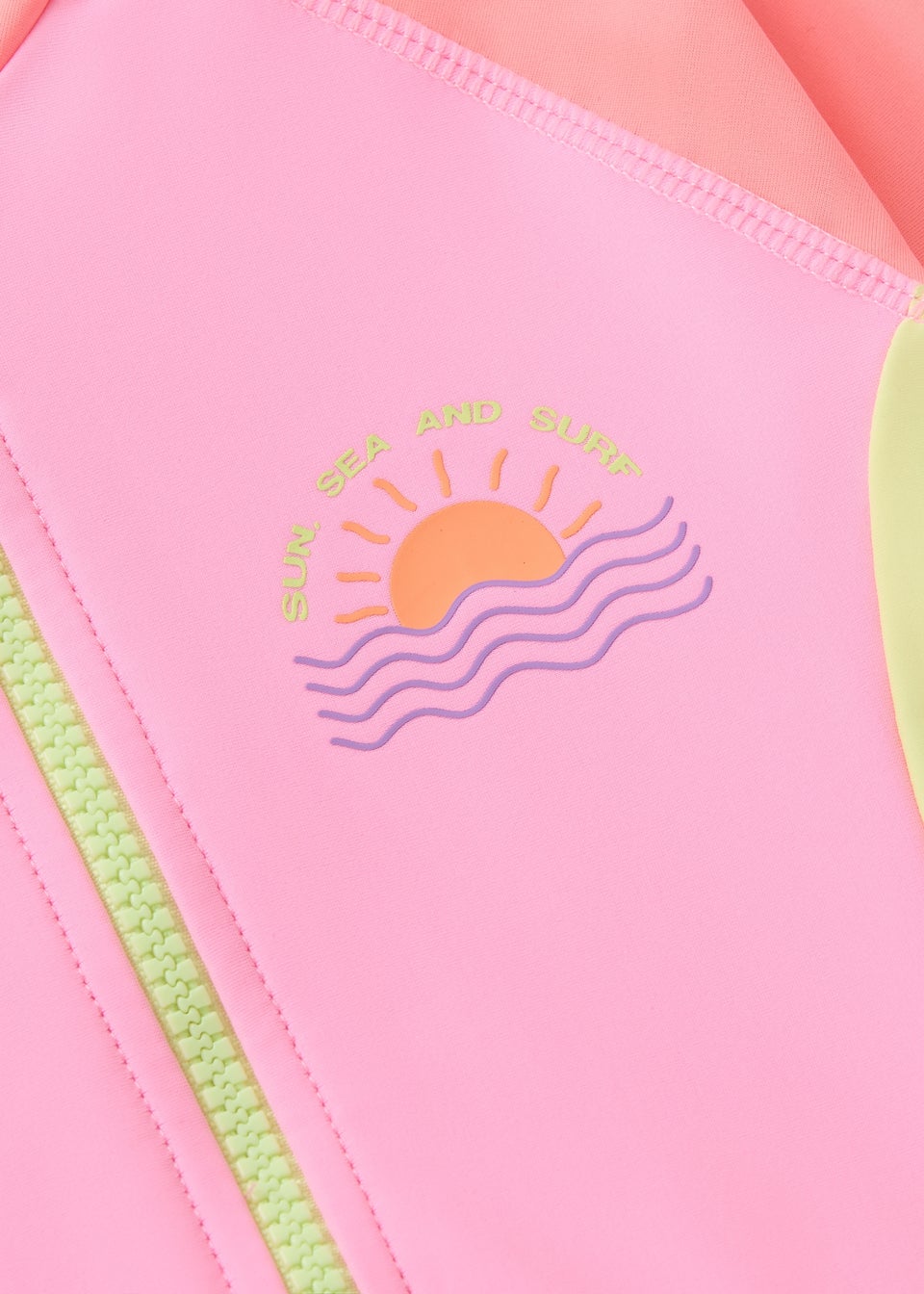 Girls Multicolour Long Sleeve Swimsuit (6-15yrs)