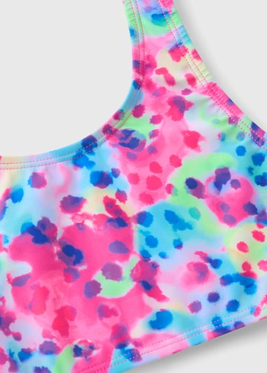 Girls Multicolour Patterned Bikini (6-15yrs)