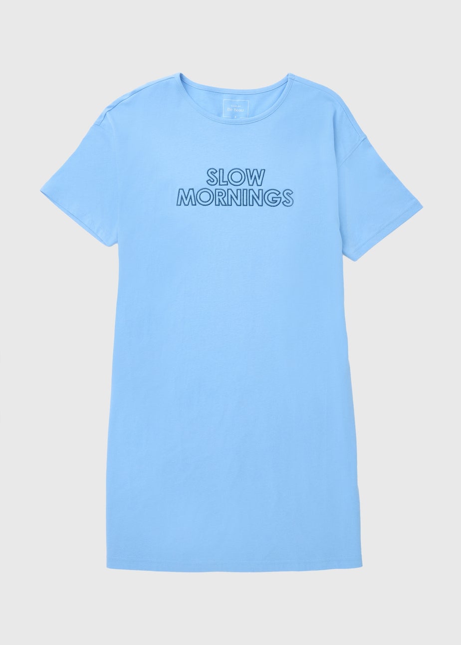 Blue Slow Mornings Nightie