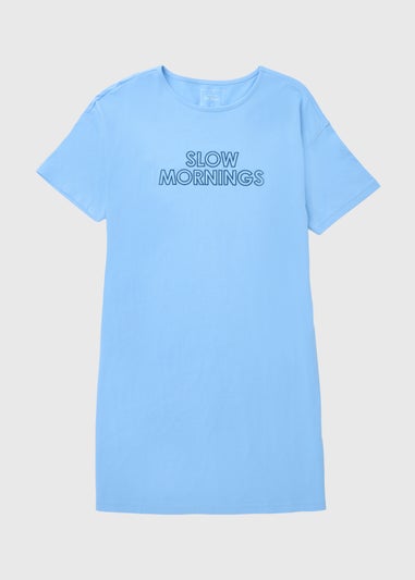 Blue Slow Mornings Nightie
