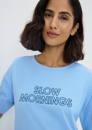 Blue Slow Mornings Nightie