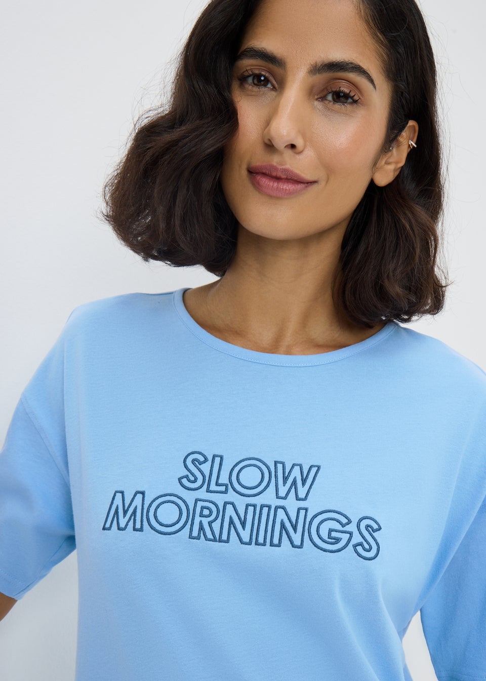 Blue Slow Mornings Nightie