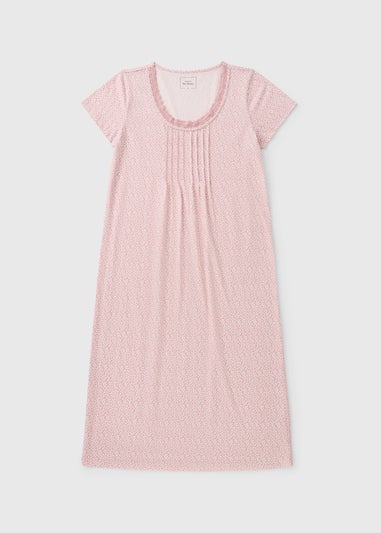 Pink Spot Longline Nightie
