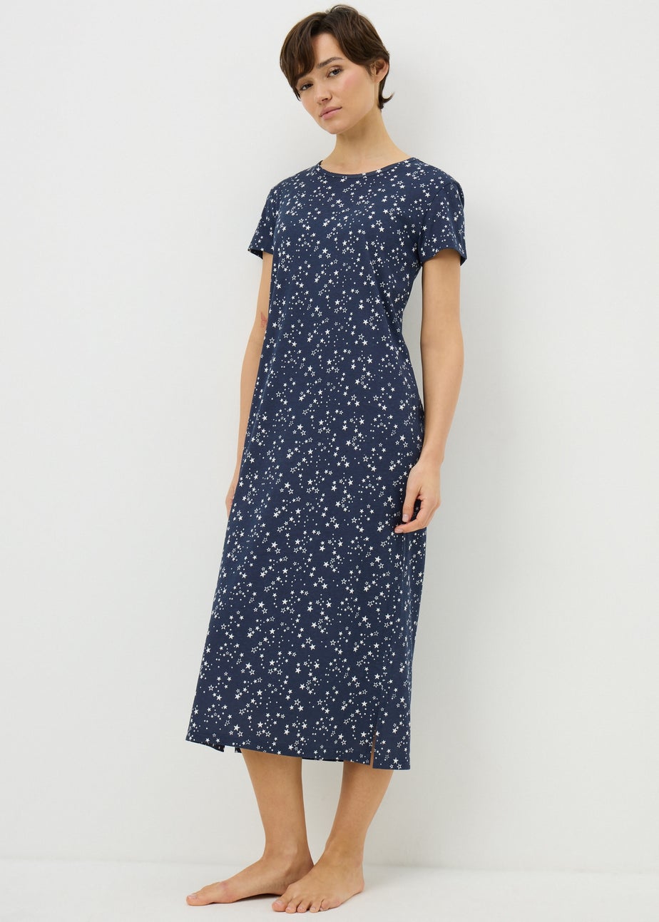 Navy Star Nightie