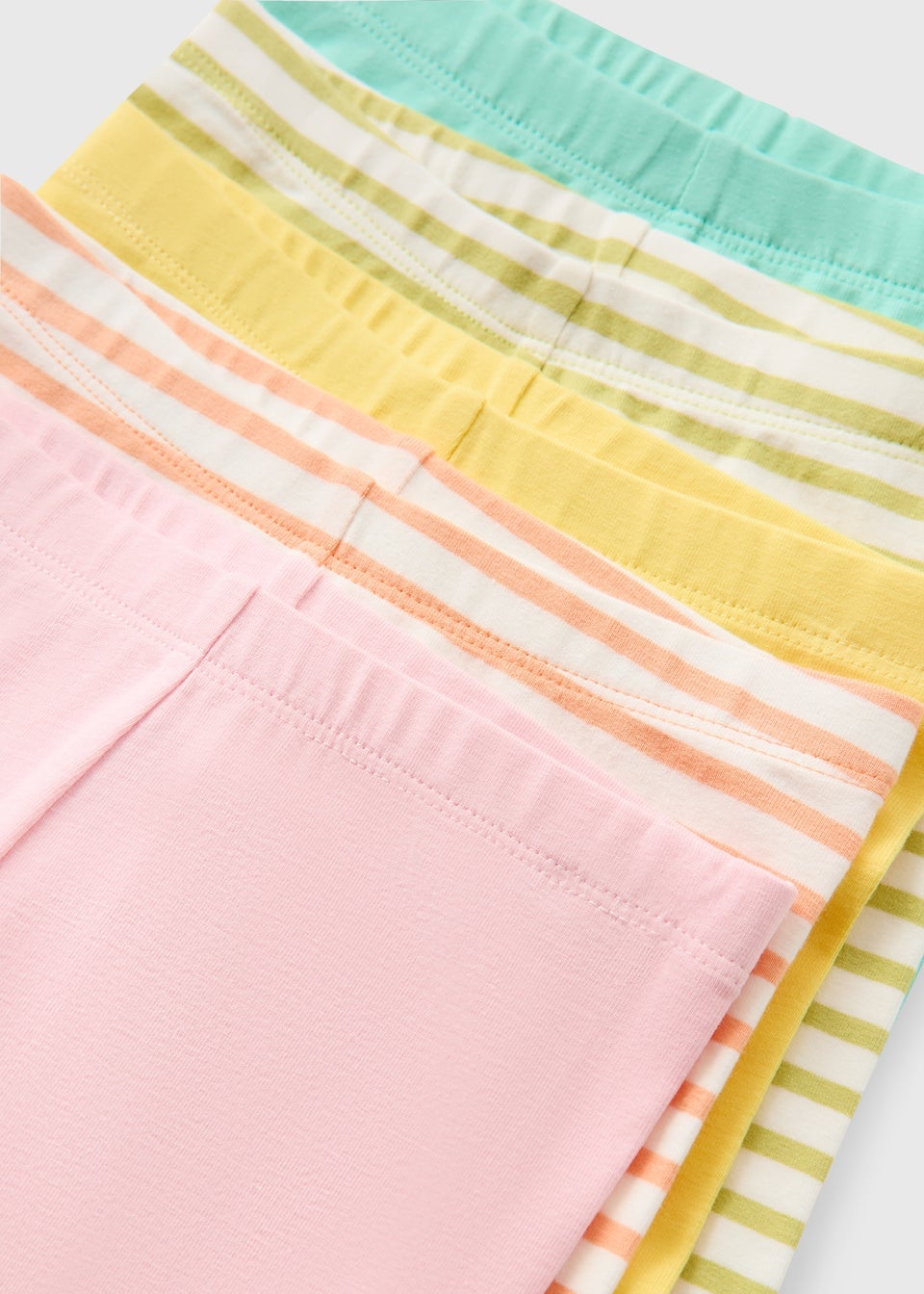 5 Pack Multi Coloured Leggings (1-7 Years)