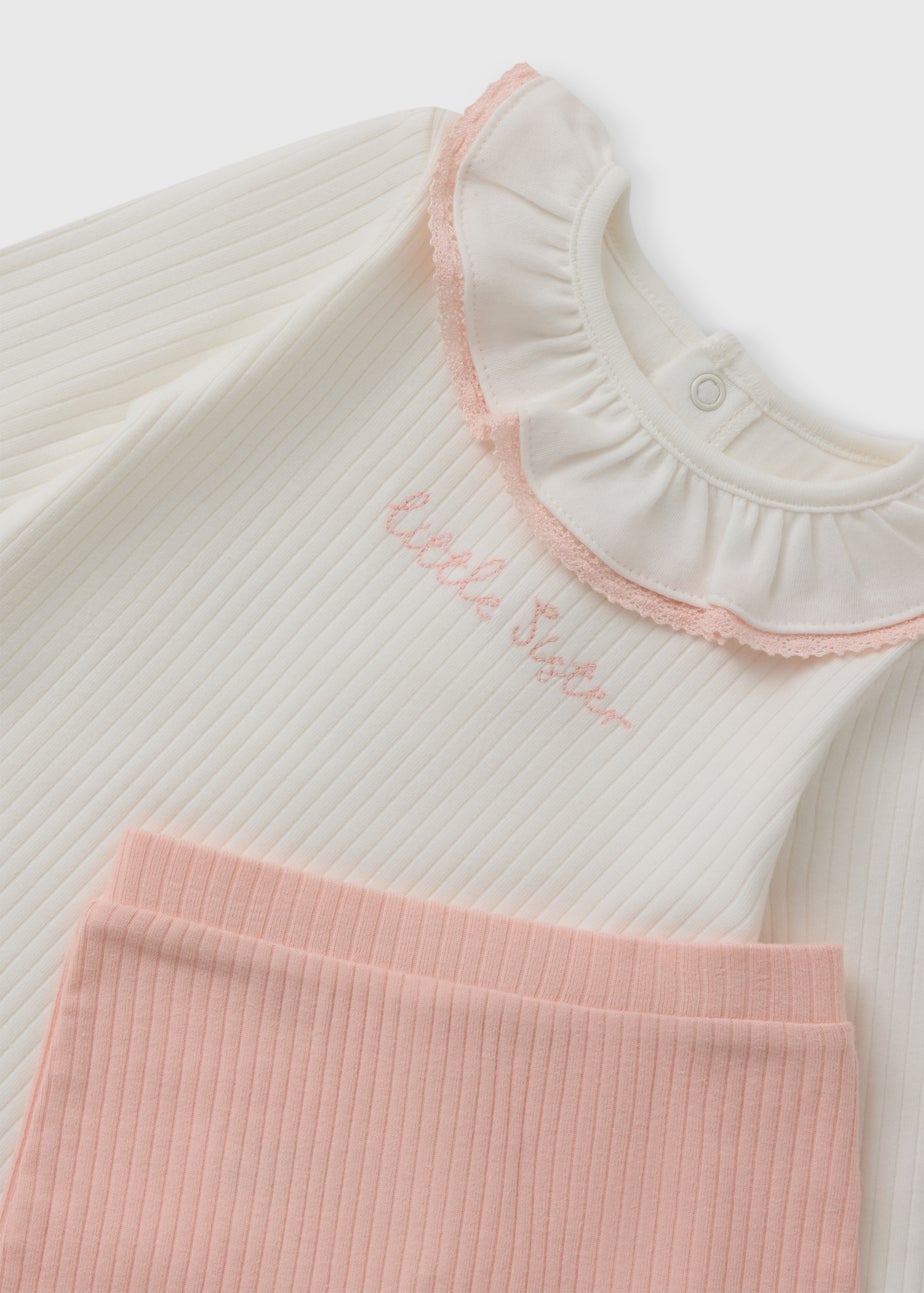 Baby Girls Little Sister Top And Leggings Set (0-12 Mnths)