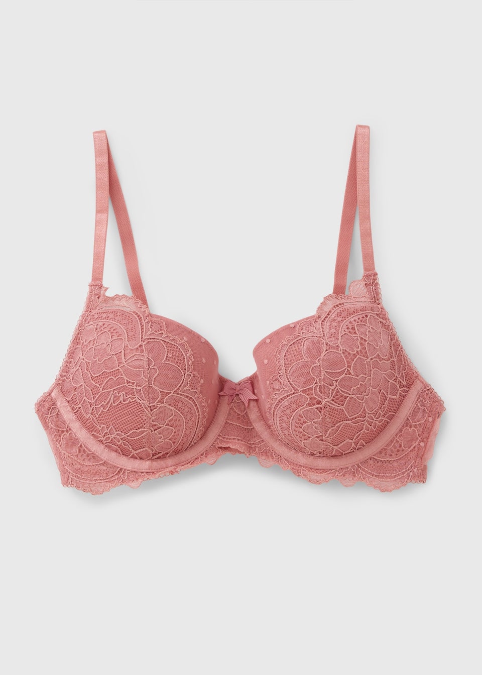 Pink Lace Bra