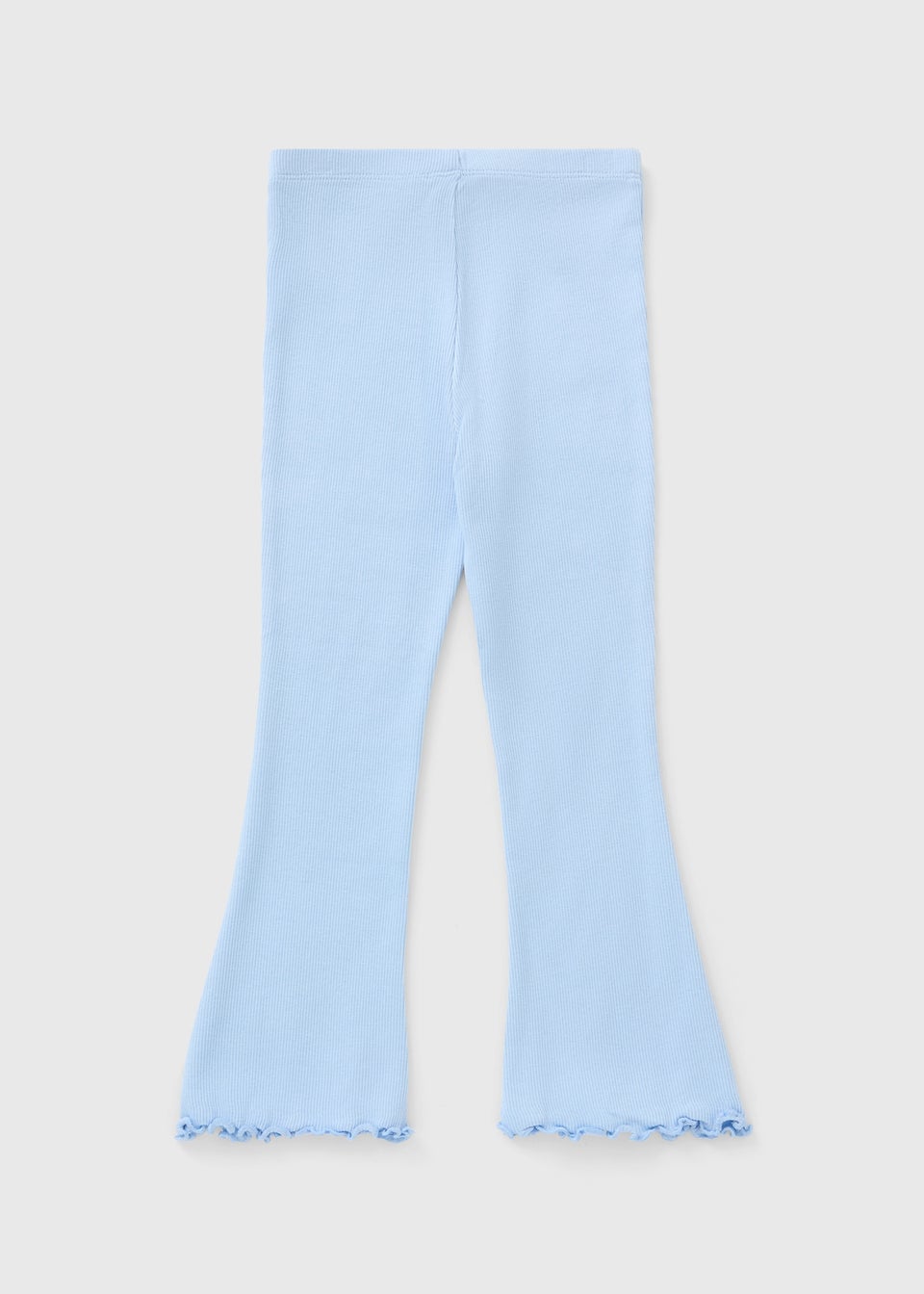 Girls Light Blue Flare Leggings (1-7yrs)