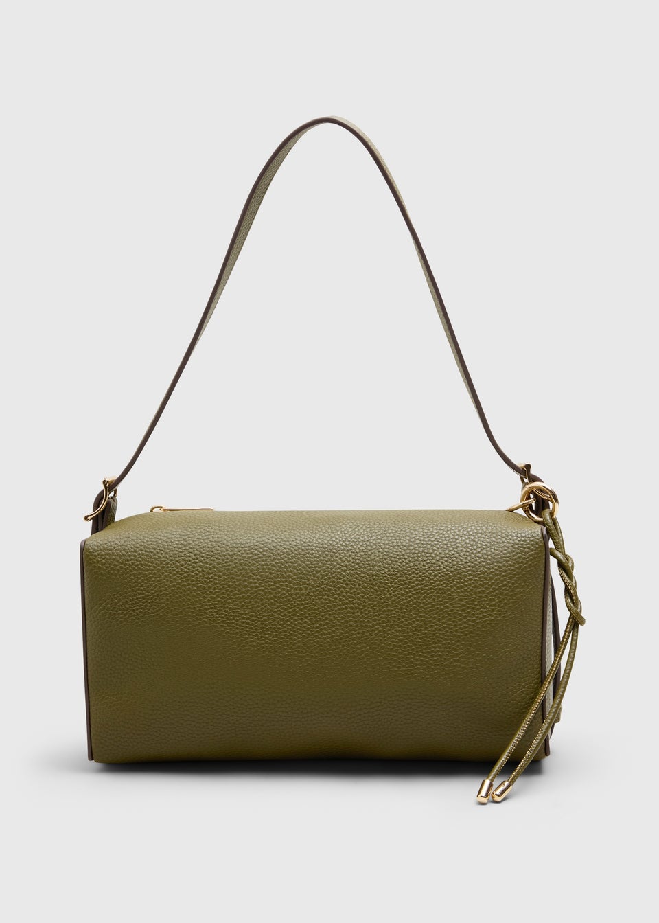Khaki Square Shoulder Bag