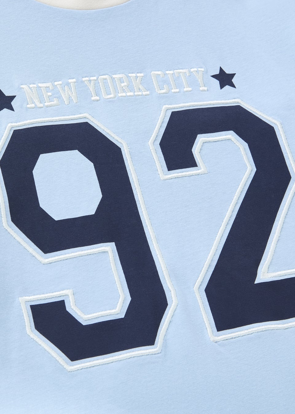 Girls Blue Sports New York City T-Shirt (7-15yrs)