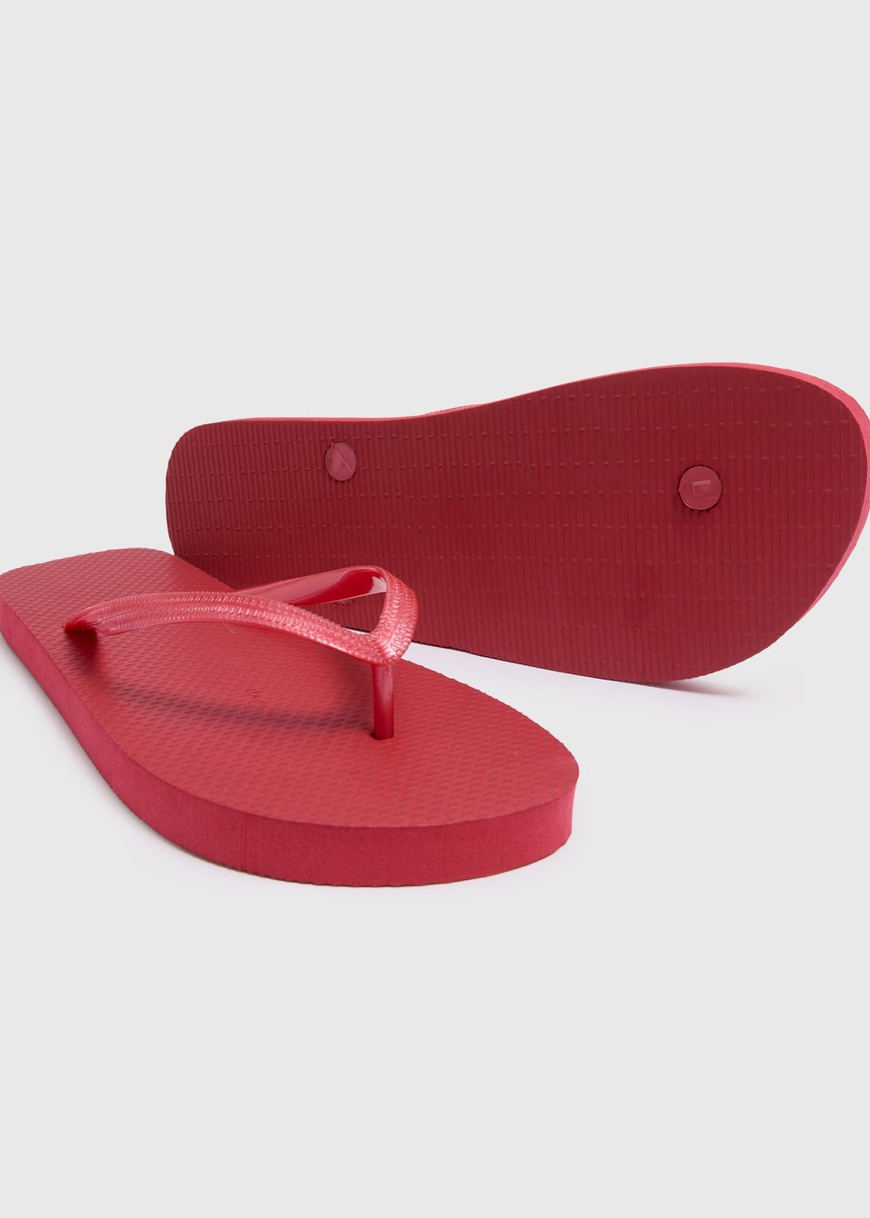 Red Flip Flops