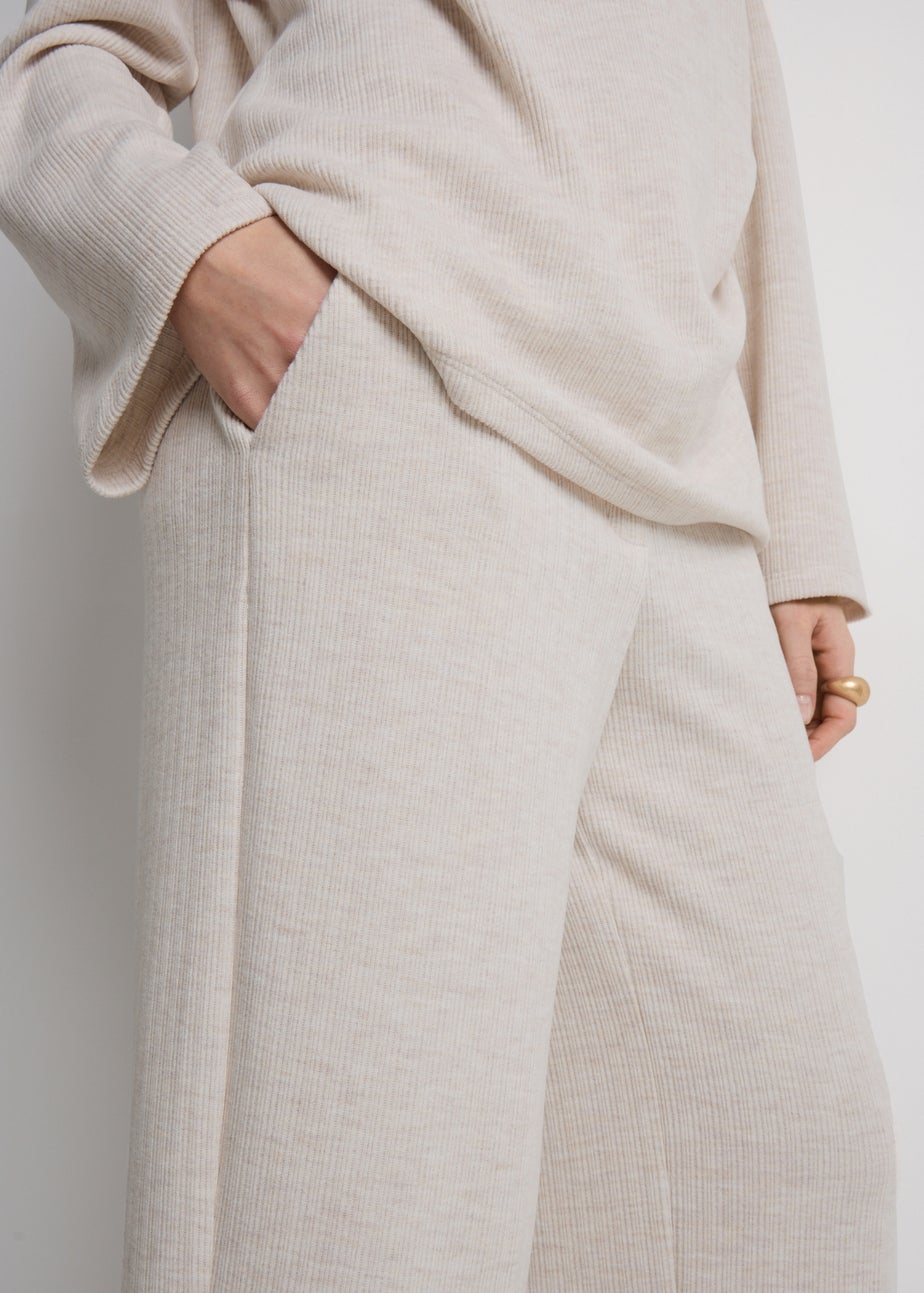 Et Vous Oatmeal Snit Co Ord Trousers