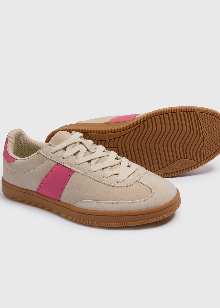 Pink Retro Trainers