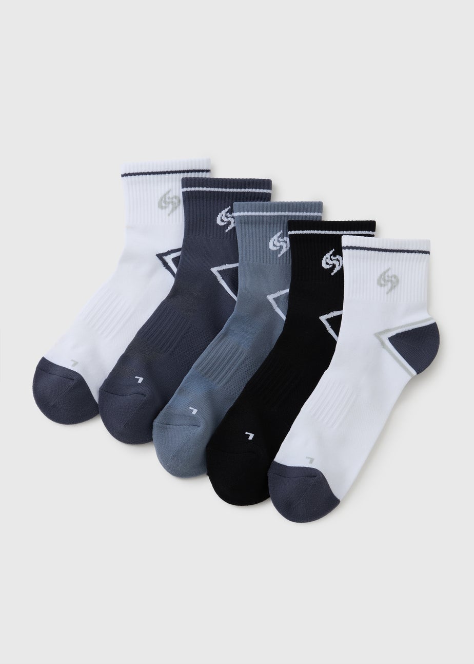 Souluxe 5 Pack Multi Sports Socks