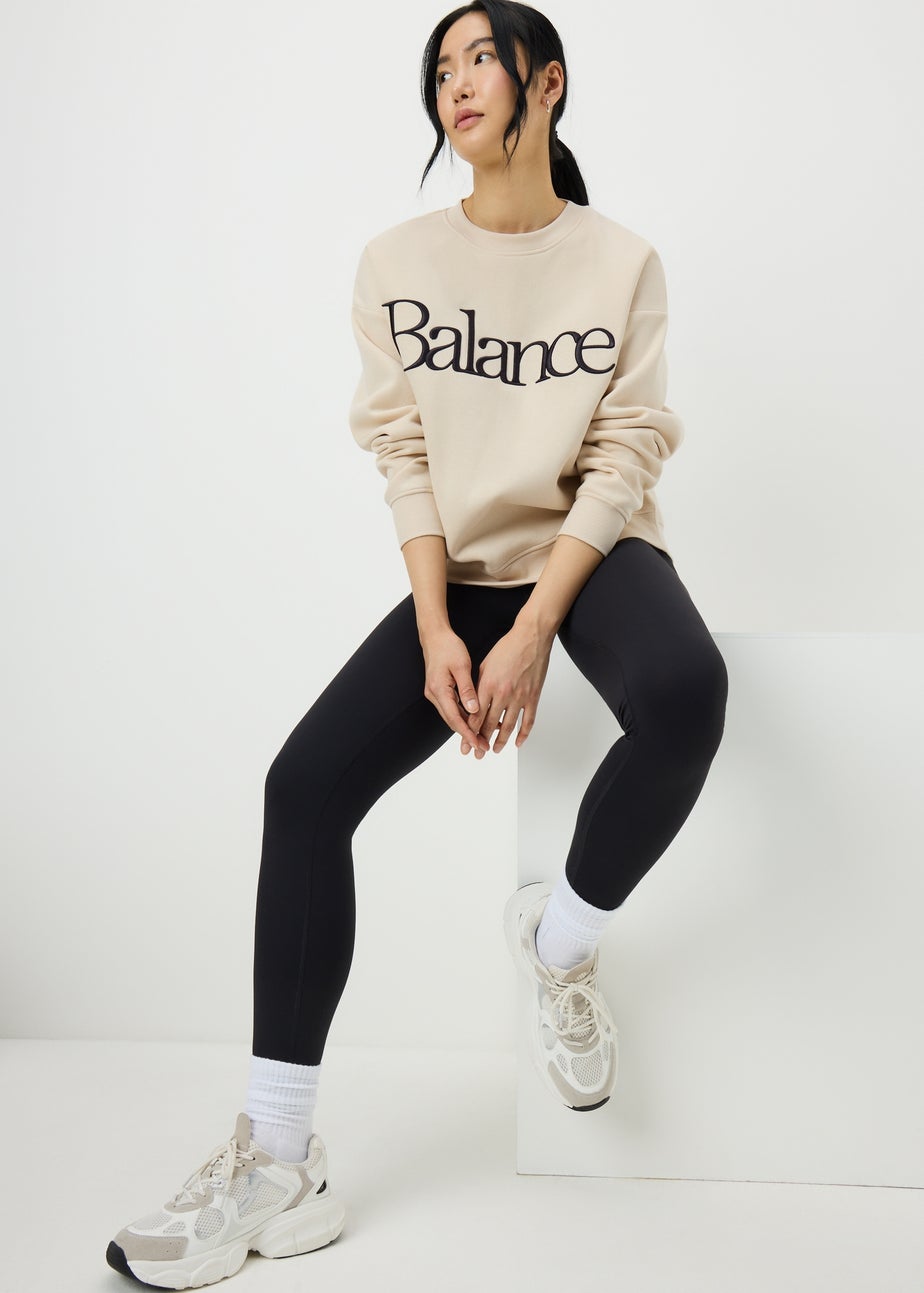 Cream Balance Sweatshirt