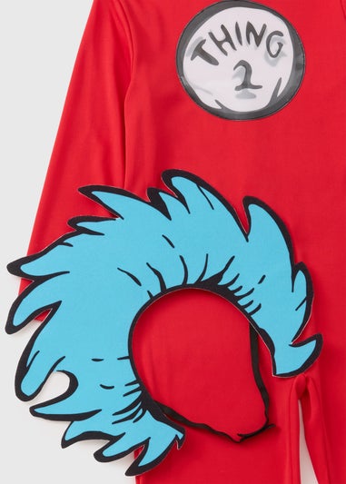 Kids Red Thing 1&2 Dress Up (3-12yrs)