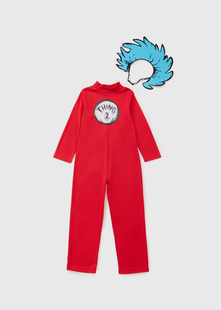 Kids Red Thing 1&2 Dress Up (3-12yrs)