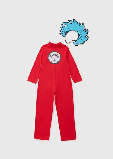 Kids Red Thing 1&2 Dress Up (3-12yrs)