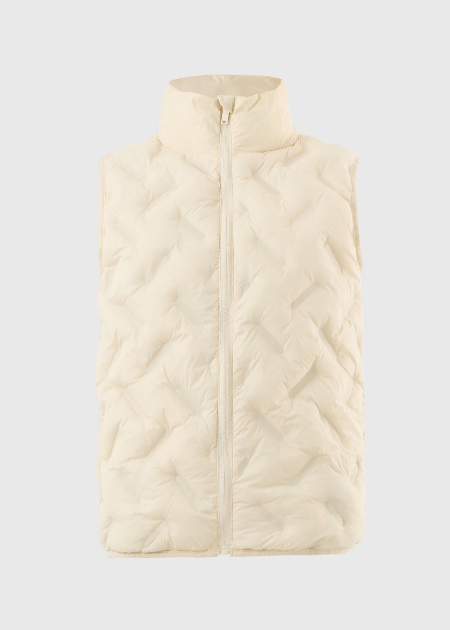 Souluxe Cream Padded Gilet