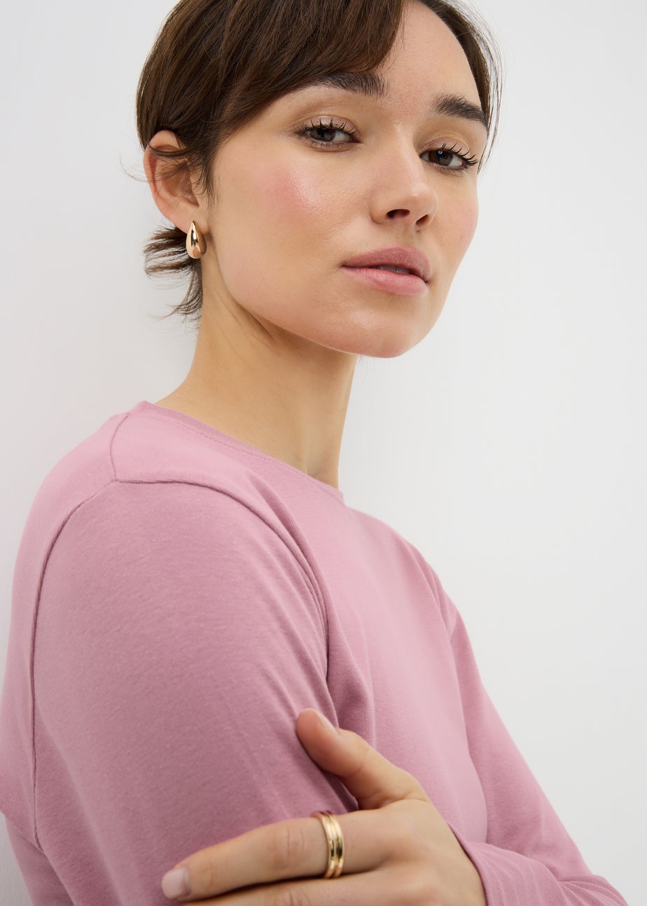 Pink Long Sleeve T-Shirt