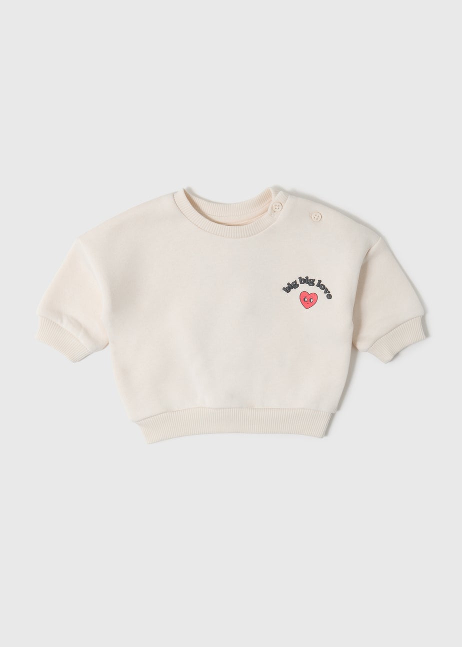 Baby Stone Big Love Valentine Jumper (Newborn-23mths)