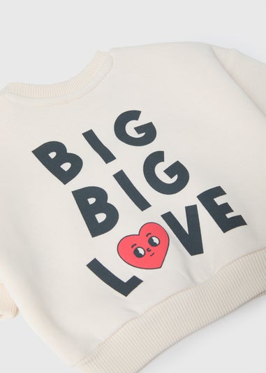 Baby Stone Big Love Valentine Jumper (Newborn-23mths)