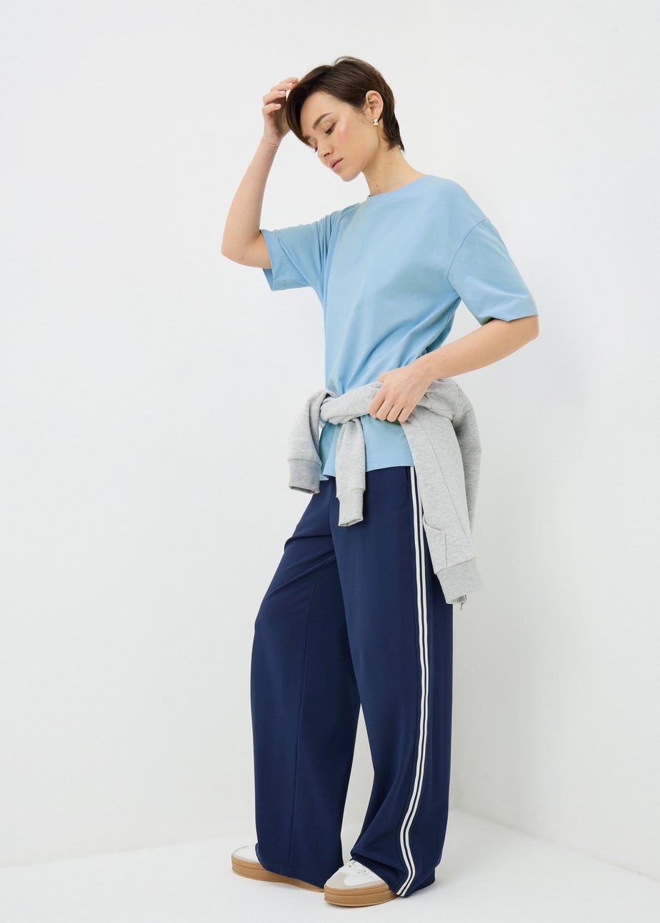 Light Blue Oversized Fit T-Shirt