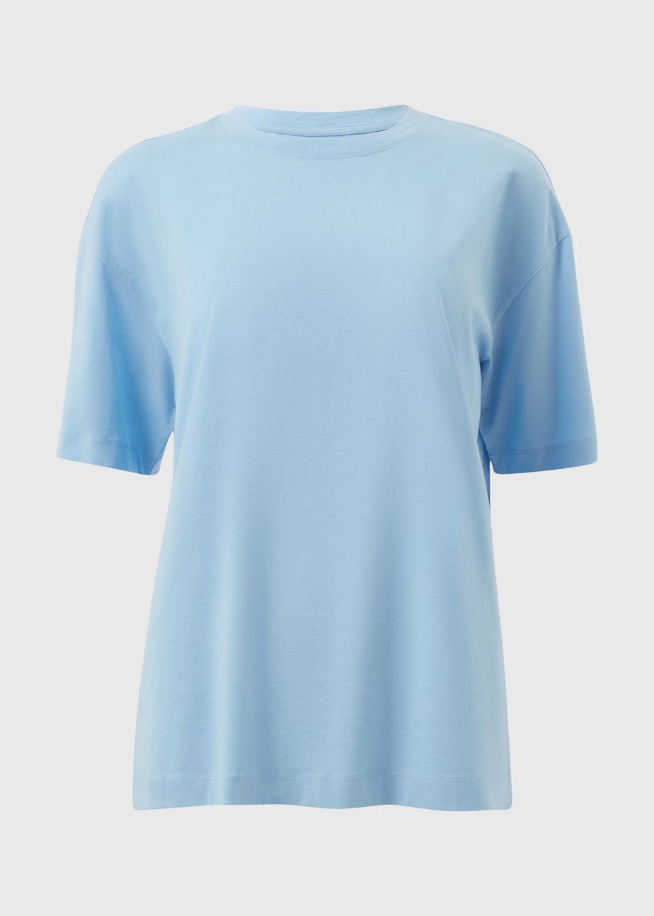 Light Blue Oversized Fit T-Shirt