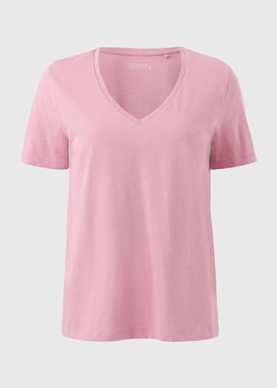 Pink V-Neck T-Shirt